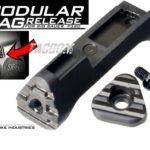 Strike Industries Modular Magazine release for Sig Sauer P320 Extended Longer