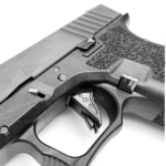 Cross Armory for GLOCK and P80 Polymer 80 Gen 1-3 Extended magazine release Silver 17 19 22 23 24 25 26 27 28 31 32 33 34 35 37 & P80 MODELS V2 C & SC