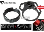 Strike Industries AR Multi-Function End Plate and Anti-Rotation Castle Nut