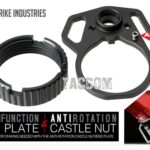 Strike Industries AR Multi-Function End Plate and Anti-Rotation Castle Nut