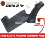 Thordsen Customs FRS-15 GEN 3 III Enhanced UPGRADE Stock BLACK for Milspec AR 223 /556 size