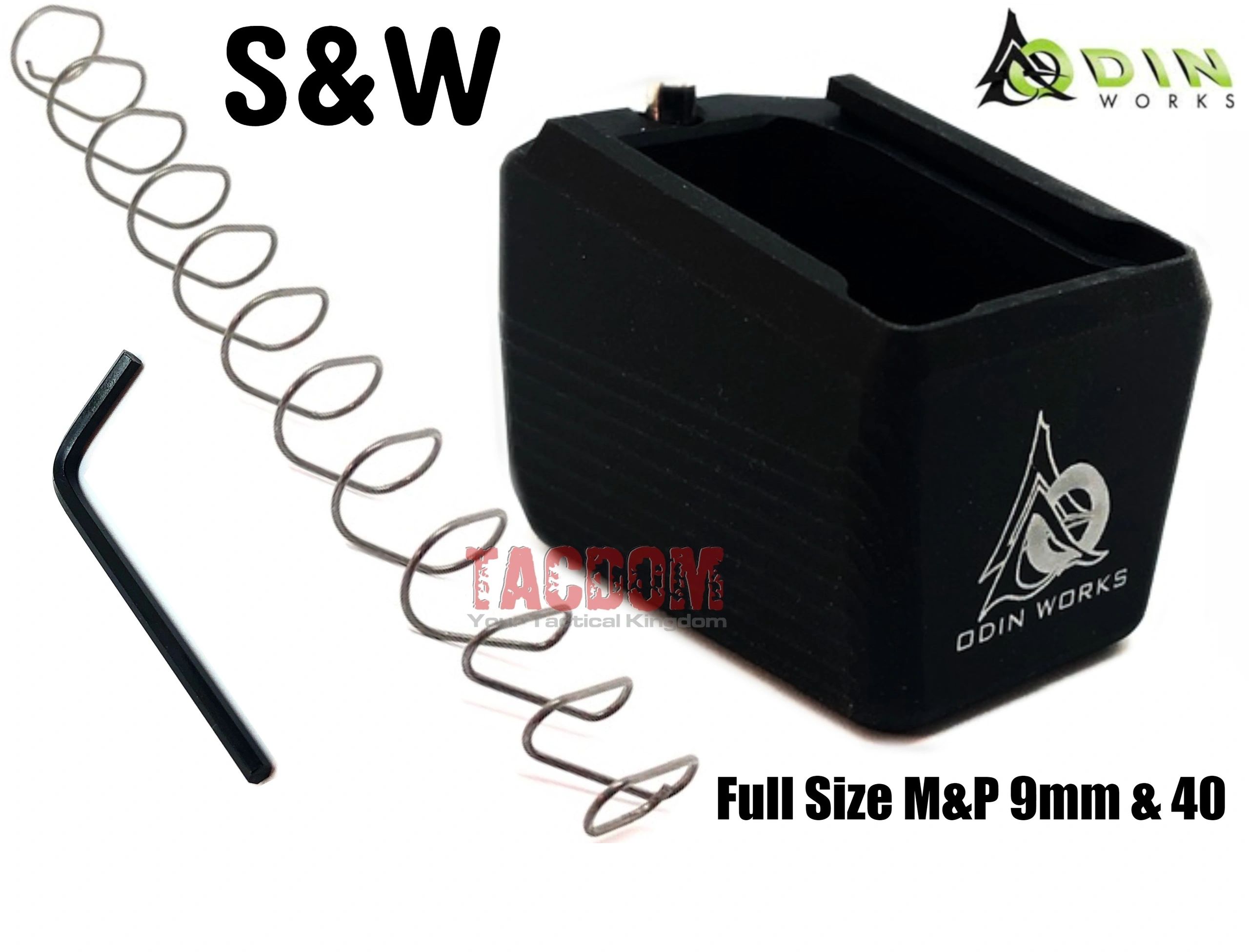 Odin Works PMB Aluminum Pistol Magazine Extension Base S&W Full