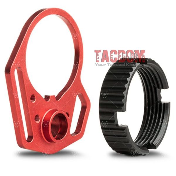 Strike Industries RED AR Multi-Function End Plate and Anti-Rotation Castle  Nut – TACDOM