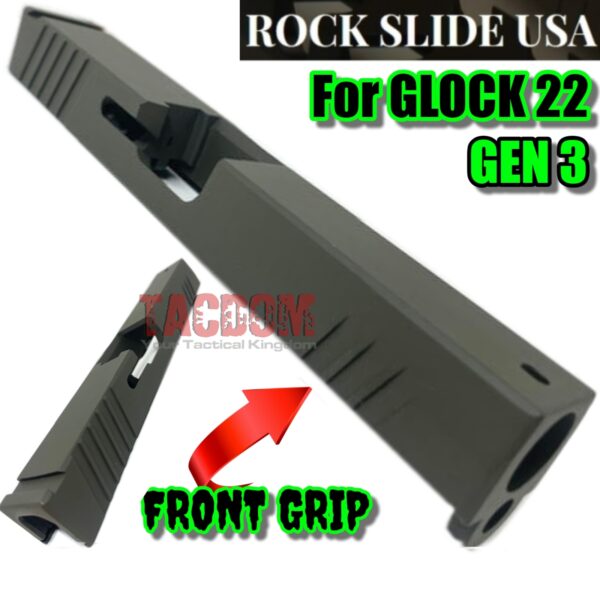 thumbnail image 2 of Rock Slide USA Stripped 40 Cal Upper For Glock 23 GEN3 – RS1C40-RMR, Bronze Finish 2 of 3