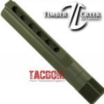 Timber Creek Outdoors  AR15  Milspec Buffer Tube OLIVE DRAB OD GREEN with drain holes