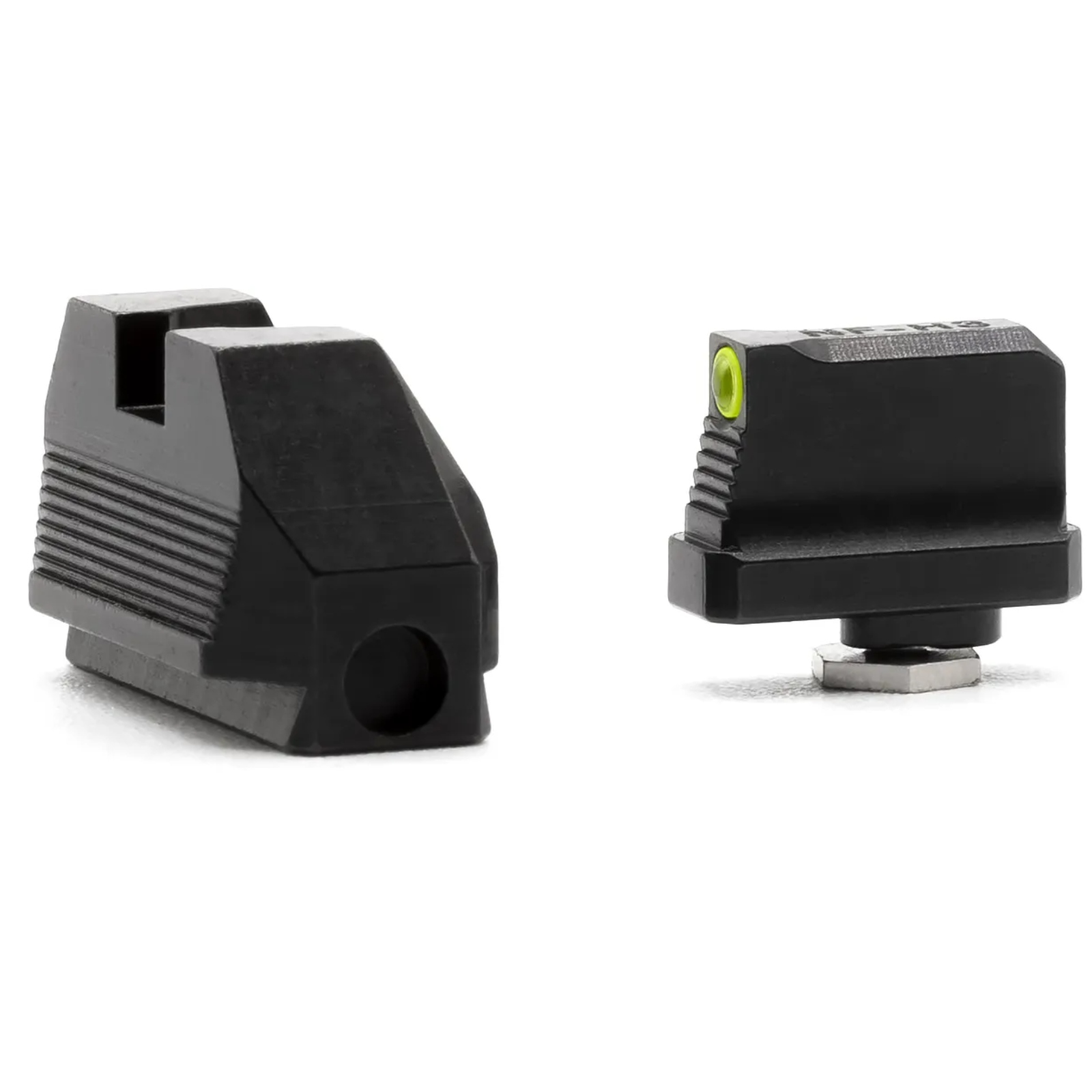 Suppressor Height Sights For Glock - Optical Compatible Black Sights .315 Front & .394 Rear
