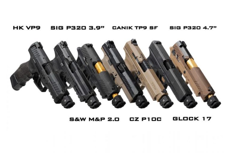 Strike Industries Micro Threaded Comp QUAD for Glock Sig S&W