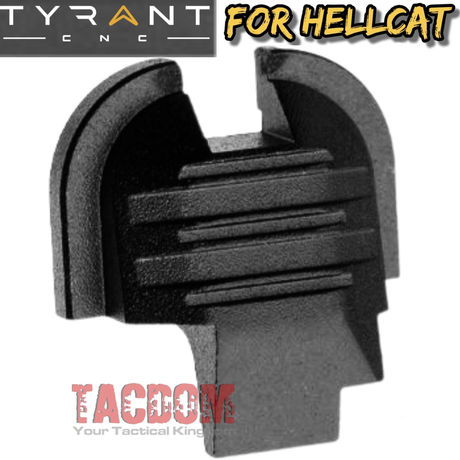 Tyrant Designs SLIDE COVER PLATE Aluminum for Springfield HELLCAT Black