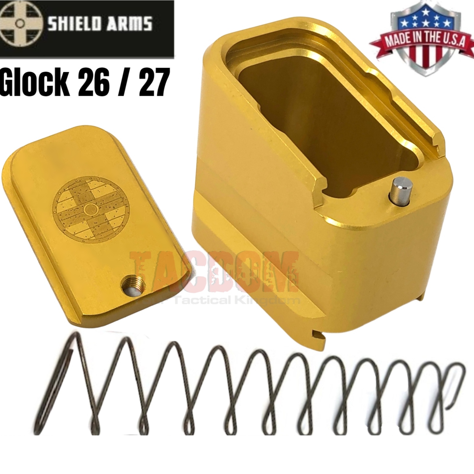 Shield Arms - Glock 26 Pre-Installed Magazine Extension