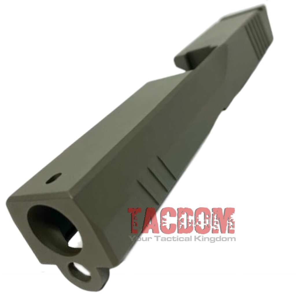 ROCK SLIDE USA OD GREEN RS1 Slide with Front Grip for Glock 20 10mm Gen