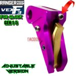 RANGER PROOF / JOHNNY GLOCK COLLABORATION VEX F3 PURPLE GOLD ADJUSTABLE TRIGGER for GLOCK GEN 1 2 3 4 5 - 17 19 19X 20 21 22 23 24 26 27 31 32 33 34 35 37 36 38 39 43 43x 45 48 - Image 3