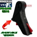 RANGER PROOF / JOHNNY GLOCK COLLABORATION VEX F3 Black RED ADJUSTABLE TRIGGER for GLOCK GEN 1 2 3 4 5 - 17 19 19X 20 21 22 23 24 26 27 31 32 33 34 35 37 36 38 39 43 43x 45 48 - Image 3