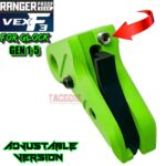 RANGER PROOF / JOHNNY GLOCK COLLABORATION VEX F3 ZOMBIE GREEN ADJUSTABLE TRIGGER for GLOCK GEN 1 2 3 4 5 - 17 19 19X 20 21 22 23 24 26 27 31 32 33 34 35 37 36 38 39 43 43x 45 48 - Image 2
