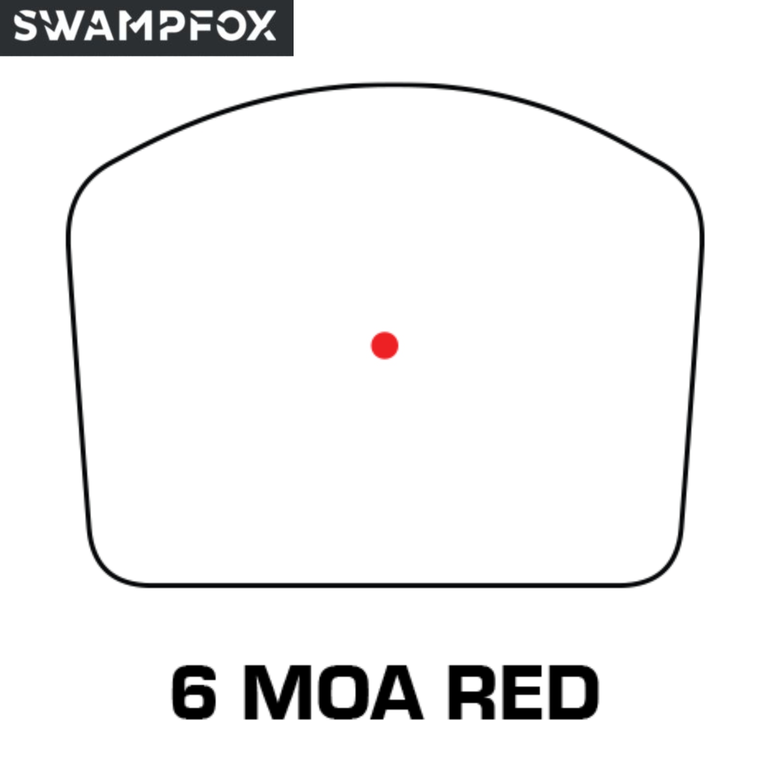 Swampfox Justice II 1x30mm Red/Green Dot Sight – 6MOA, Multi-Reticle, RMR Footprint