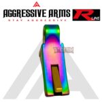AGGRESSIVE ARMS R-LINE for GLOCK 20 / 21 "STAINLESS STEEL" V2 TRIGGER RAINBOW GOLD PVD - With POLISHED OEM GLOCK SP04417 TRIGGER BAR - Image 4