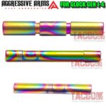 AGGRESSIVE ARMS RAINBOW PVD TRIGGER COMBO with LOWER PARTS KIT - Polished Bar - For Glock GEN 3 - 17 19 - P80 PF940C PF940V2 - Image 6