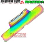 AGGRESSIVE ARMS RAINBOW PVD TRIGGER COMBO with LOWER PARTS KIT - Polished Bar - For Glock GEN 3 - 17 19 - P80 PF940C PF940V2 - Image 10