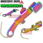 AGGRESSIVE ARMS RAINBOW PVD TRIGGER COMBO with LOWER PARTS KIT - Polished Bar - For Glock GEN 3 - 17 19 - P80 PF940C PF940V2 - Image 11