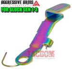 AGGRESSIVE ARMS RAINBOW PVD TRIGGER COMBO with LOWER PARTS KIT - Polished Bar - For Glock GEN 3 - 17 19 - P80 PF940C PF940V2 - Image 12