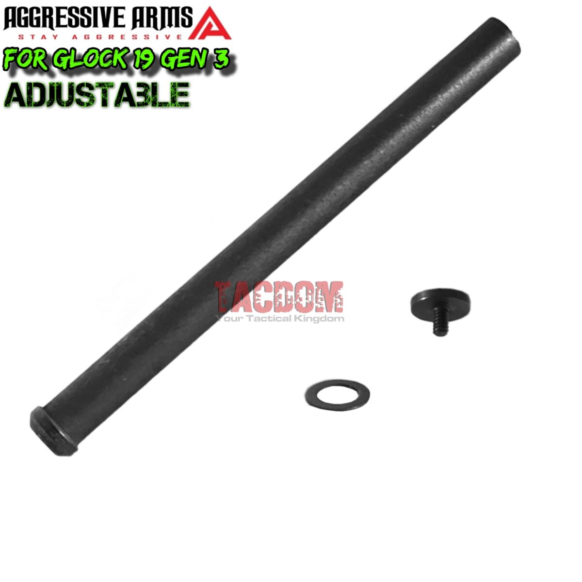 AGGRESSIVE ARMS GLOCK 19 GEN 3 ADUSTABLE TUNEABLE GUIDE ROD KIT - FIX CYCLE ISSUES - Image 3