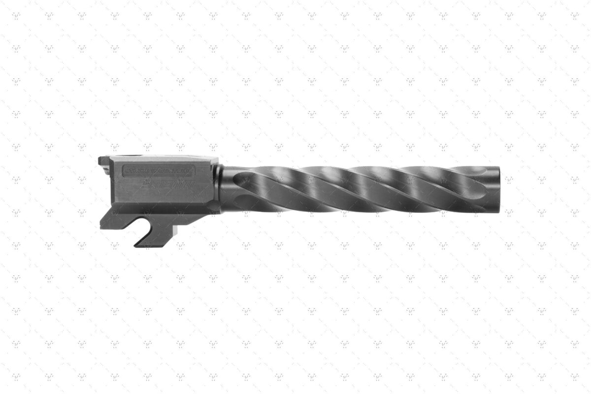 STRIKE INDUSTRIES TWISTED FLUTED BARREL for SIG P320 M17 BLACK with LCI - 4.7" - Image 2