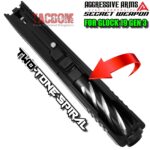AGGRESSIVE ARMS COMPLETE SLIDE "SECRET WEAPON" For GLOCK 19 GEN 3 - SPIRAL TORNADO BARREL + UPPER PARTS + GLOW SIGHTS - Image 2