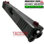 AGGRESSIVE ARMS COMPLETE SLIDE "SECRET WEAPON" For GLOCK 19 GEN 3 - SPIRAL TORNADO BARREL + UPPER PARTS + GLOW SIGHTS - Image 7