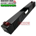 AGGRESSIVE ARMS COMPLETE SLIDE "SECRET WEAPON" For GLOCK 19 GEN 3 - SPIRAL TORNADO BARREL + UPPER PARTS + GLOW SIGHTS - Image 10
