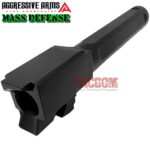 AGGRESSIVE ARMS COMPLETE SLIDE MASS DEFENSE For GLOCK 19 GEN 3 - FLUTED BARREL + UPPER PARTS + SIGHTS + STRIKE INDUSTRIES MASS DRIVER - Image 8
