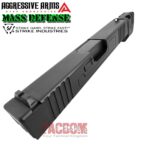 AGGRESSIVE ARMS COMPLETE SLIDE MASS DEFENSE For GLOCK 19 GEN 3 - FLUTED BARREL + UPPER PARTS + SIGHTS + STRIKE INDUSTRIES MASS DRIVER - Image 10