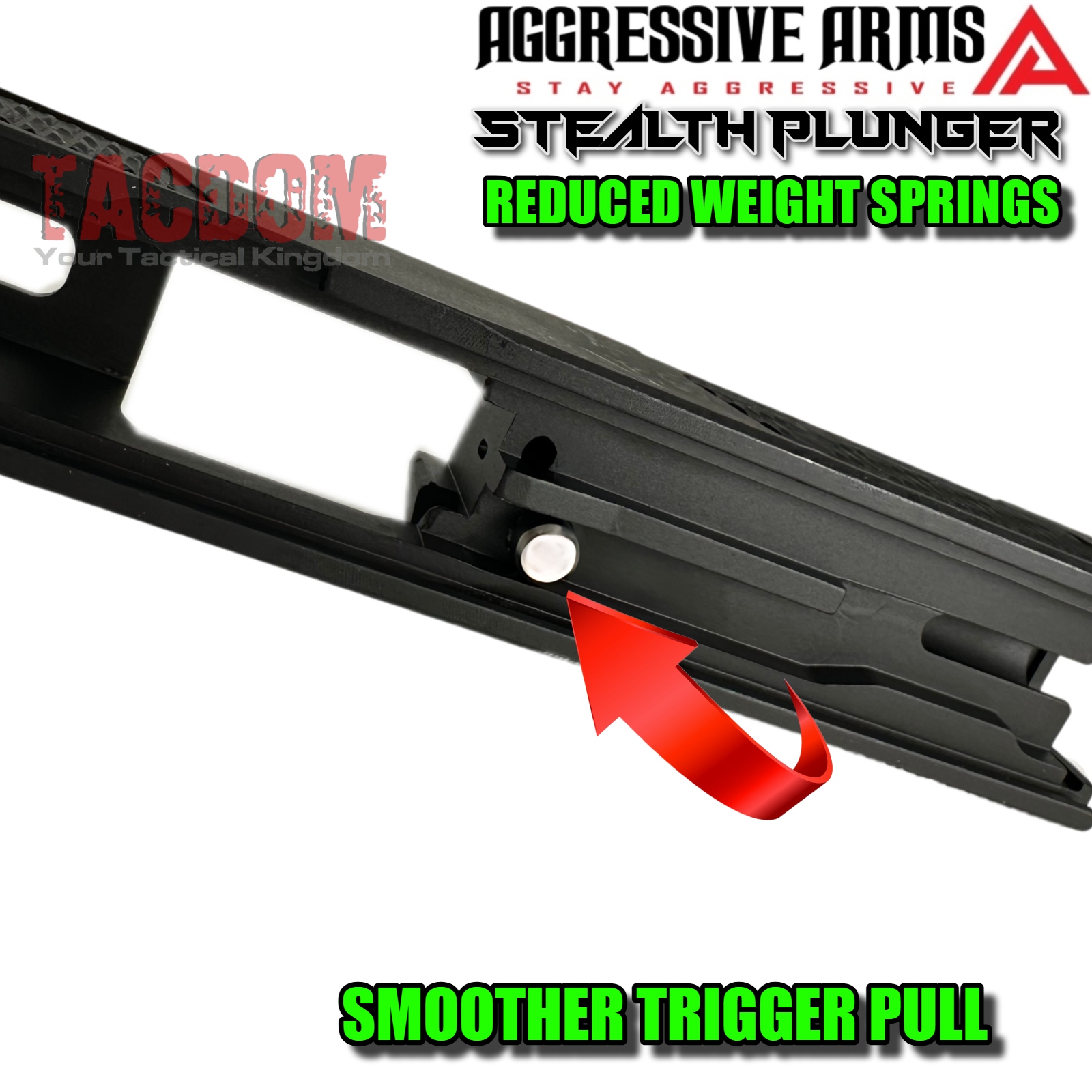 thumbnail image 2 of Stainless Steel Reduced Weight Safety Plunger For Glock 17 19 20 34 Gen 1-4 – 9mm/.40 2 of 2