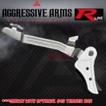 AGGRESSIVE ARMS R-LINE for GLOCK GEN 1 2 3 4 5 "BILLET ALUMINUM" TRIGGER WHITE / BLACK NITRIDE - Image 6