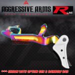 AGGRESSIVE ARMS R-LINE for GLOCK GEN 1 2 3 4 5 "BILLET ALUMINUM" TRIGGER WHITE / BLACK NITRIDE - Image 10