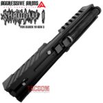AGGRESSIVE ARMS BLACK SHADOW 1 PORTED SLIDE AND OCTA-PORT BARREL COMPLETE WITH PARTS INSTALLED FOR GLOCK 19 GEN 3 - Image 8