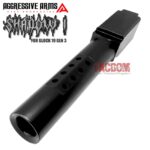 AGGRESSIVE ARMS FDE TAN SHADOW 1 PORTED SLIDE AND OCTA-PORT BARREL COMPLETE WITH PARTS INSTALLED FOR GLOCK 19 GEN 3 (Copy) - Image 6