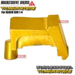 AGGRESSIVE ARMS TITANIUM GOLD STRIKER - COMPLETE DEPRESSOR ROD - EXTRACTOR - SLIDE PLATE for GLOCK GEN 1-4 - Image 6