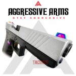 Aggressive Arms TOP LIGHT GATHERING 3 POINT Standard Height Stainless Steel JEWELRY RAINBOW plated Sights For Glock 17/19/19x/20/21/22/23/24/26/27/29/31/32/34/35/43/43x/45/48 - Image 5