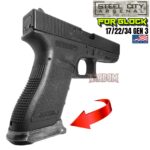 STEEL CITY ARSENAL GLOCK 17 / 22 / 34 ENHANCED BATTLE WORN GREY BILLET ALUMINUM MAGWELL – FITS  GEN 3 OEM FACTORY FRAMES - Image 7