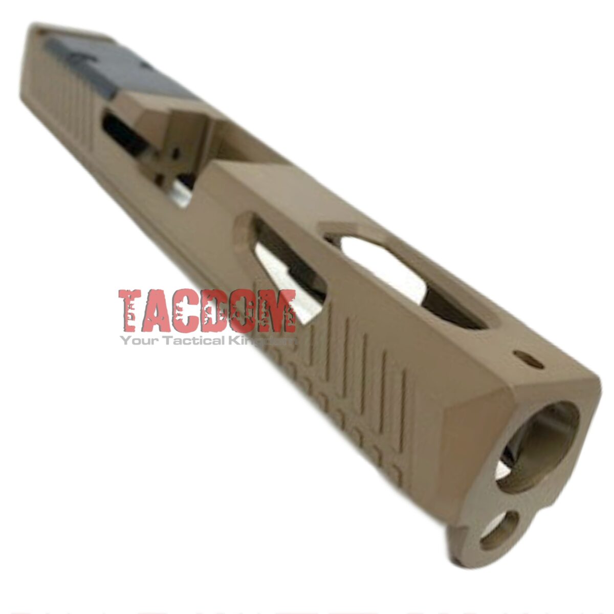 AGGRESSIVE ARMS "SMOKE" FDE PORTED SLIDE FOR GLOCK 17 GEN 3 - Image 3