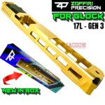 ZAFFIRI ZPS.3 GOLD SLIDE For GLOCK 17L - LONG SLIDE - GEN 3
