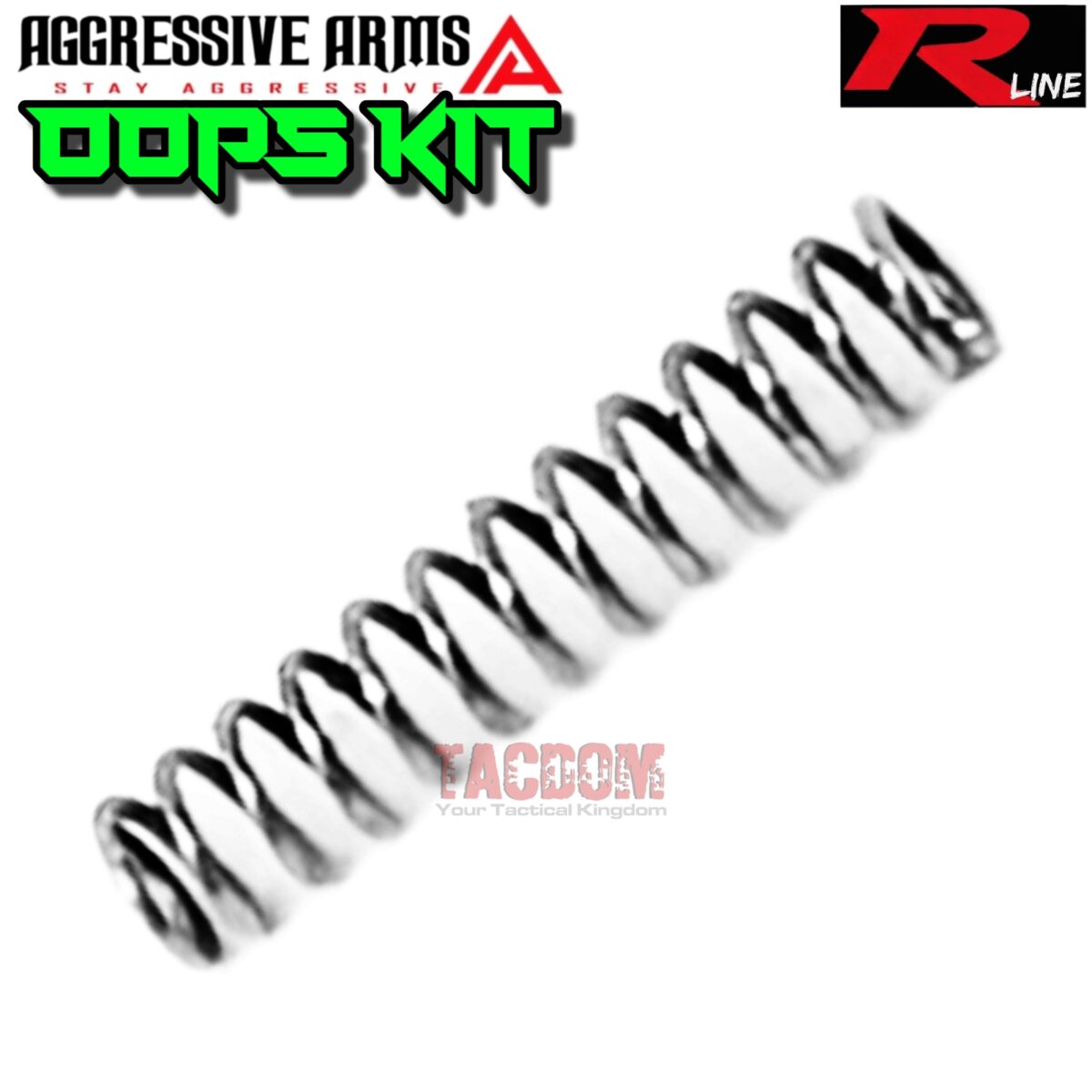 AGGRESSIVE ARMS TUNE UP "LOST" KIT BLACK SCREW & SPRING - FITS RLINE TRIGGER - STEEL CITY ARSENAL & NINEX19 RSNL TRIGGER TOO - Image 4