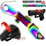 AGGRESSIVE ARMS JEWELRY RAINBOW DIMPLE PINS - EXTENDED SLIDE LOCK - EXTENDED MAGAZINE CATCH -EXTENDED SLIDE RELEASE for GLOCK GEN 1 2 3 -17 17L 19 22 23 24 26 27 31 32 33 34 37 38 39 - Image 5
