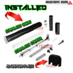 AGGRESSIVE ARMS COMPLETE SLIDE "TORXX EDITION" For GLOCK 19 GEN 3 - CORKSCREW TWIST BARREL + UPPER PARTS - Image 4
