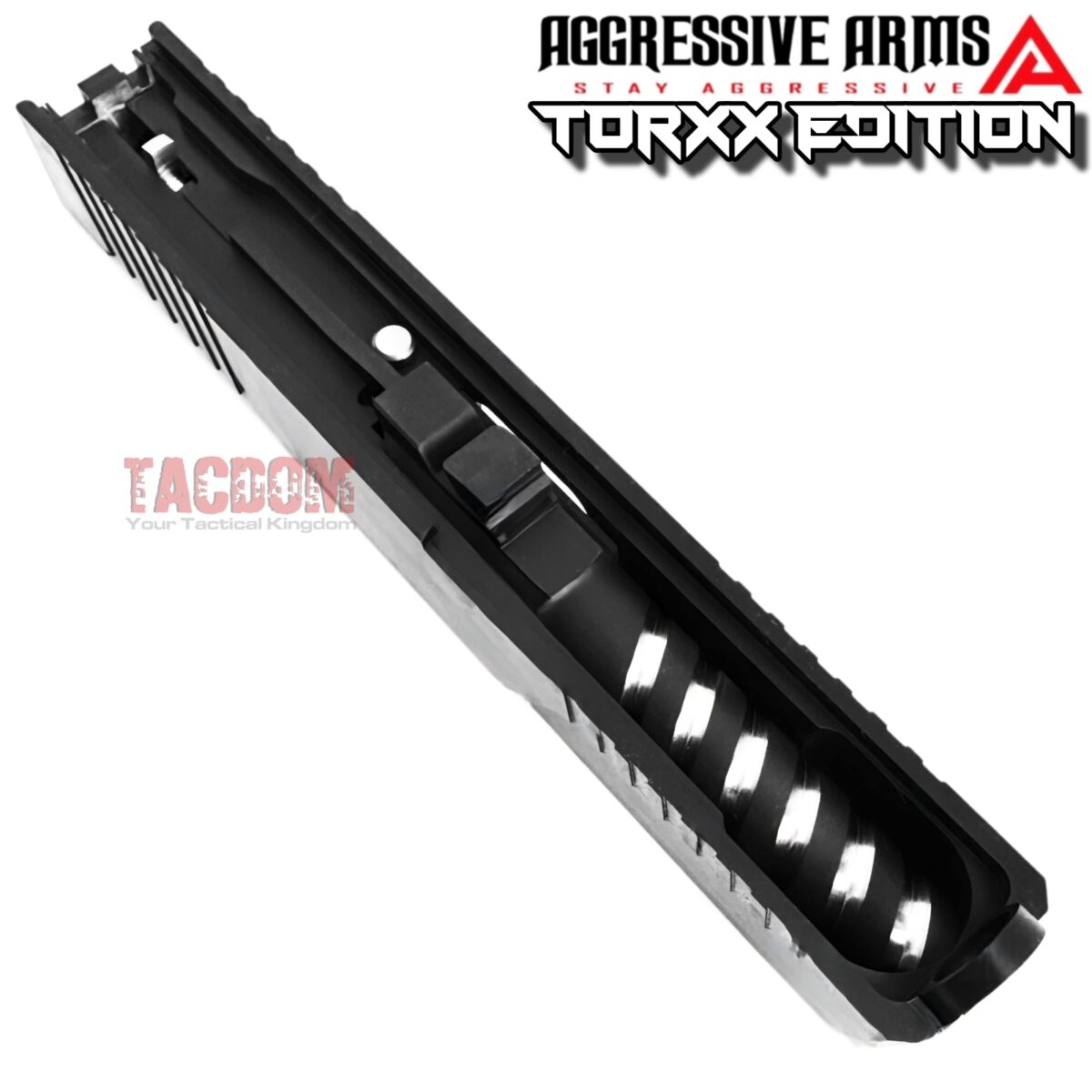 AGGRESSIVE ARMS COMPLETE SLIDE "TORXX EDITION" For GLOCK 19 GEN 3 - CORKSCREW TWIST BARREL + UPPER PARTS - Image 2
