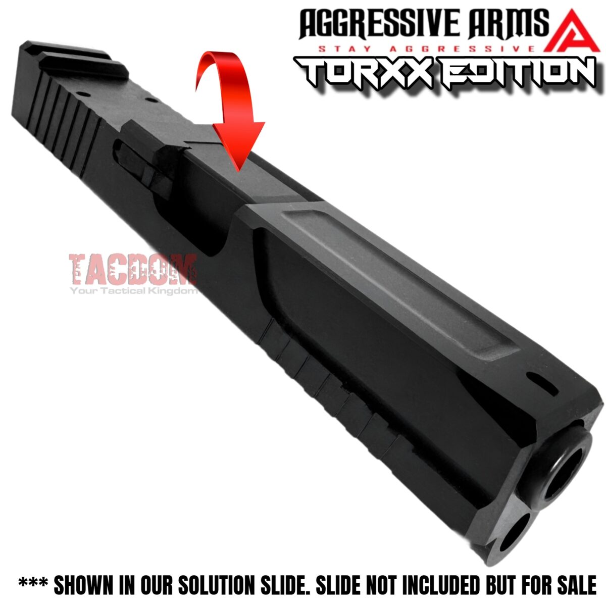 AGGRESSIVE ARMS TORXX TWO-TONE CORKSCREW SPIRAL Match BLACK PVD STAINLESS STEEL Barrel for GLOCK 19 GEN 1-5 - 9mm - Image 5