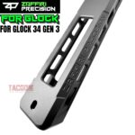 ZAFFIRI ZPS.3 SNIPER GREY SLIDE For GLOCK 34 - LONG SLIDE - GEN 3 - Image 4