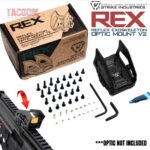 Strike Industries R.EX Reflex Exoskeleton for Red Dot Sights REX 2 - LATEST VERSION