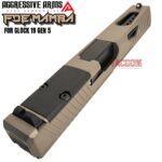 AGGRESSIVE ARMS FDE MAMBA PORTED SLIDE AND BARREL COMPLETE WITH PARTS INSTALLED FOR GLOCK 19 GEN 5 - VAPOR - Image 7