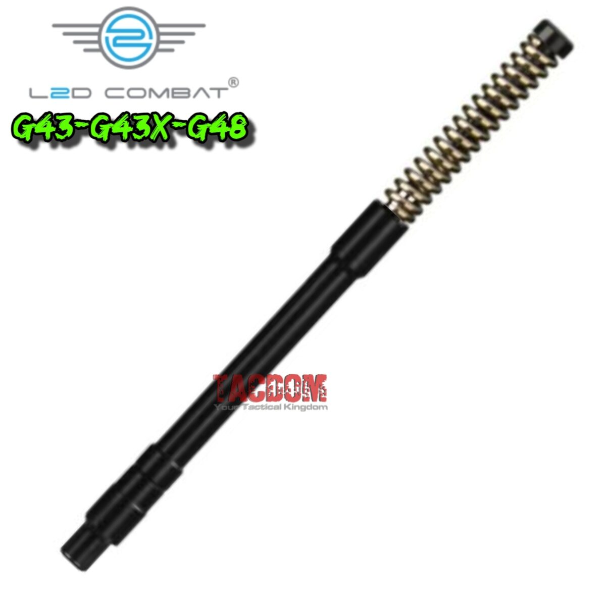 L2D COMBAT ENHANCED BLACK STAINLESS STEEL EXTRACTOR DEPRESSOR GLOCK 43 43X 48 - Image 2
