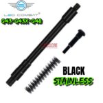 L2D Combat Enhanced Upper Slide Parts Kit For Glock 43 - 43x - 48 BLACK STAINLESS STEEL Extractor Rod Version - Image 3